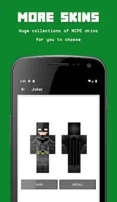 Skin Joker for Minecraft android App screenshot 0